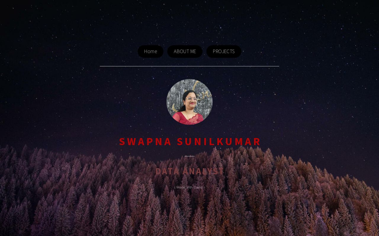 Carrd profile picture for @swapna